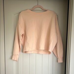 J. Crew Peach Sweatshirt
